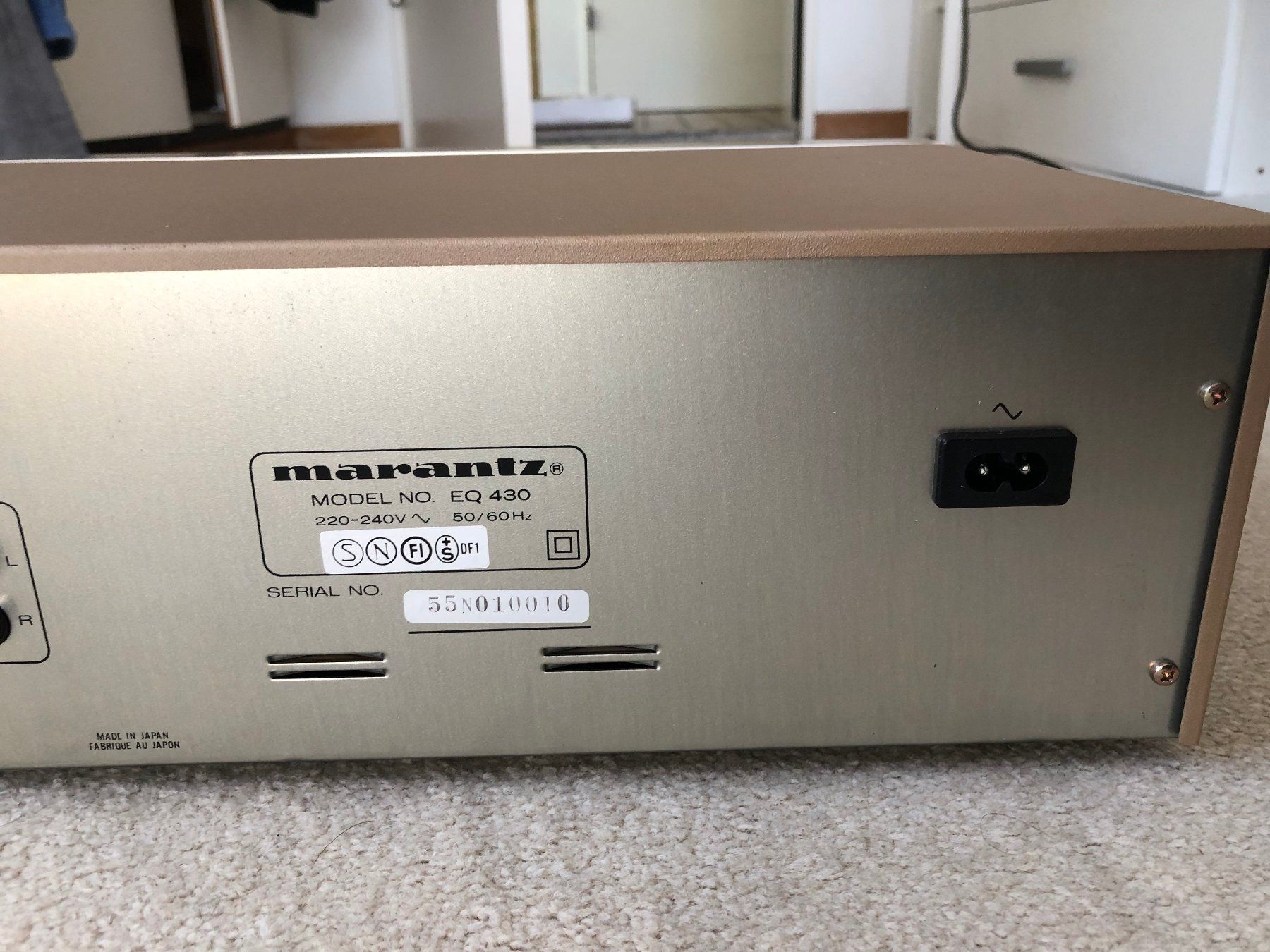 Marantz Equalizzatori: Marantz Graphic Equalizer EQ 430 HiFi-Gerät – Difettoso da Grenchen venduto da Kogi7 6