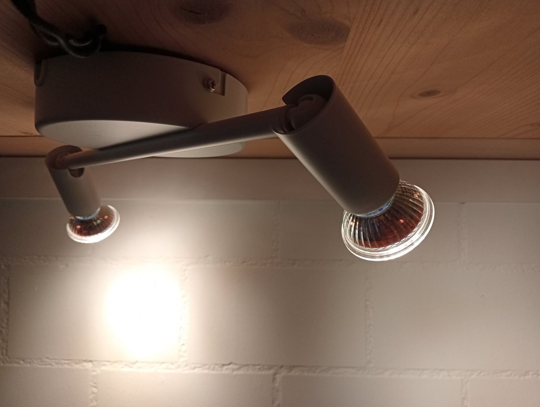 Lampadari & plafoniere: Deckenspot 2er, weiss, wie Neu! – Usato da St.Niklausen LU venduto da Wirdbereitsverwendet 3