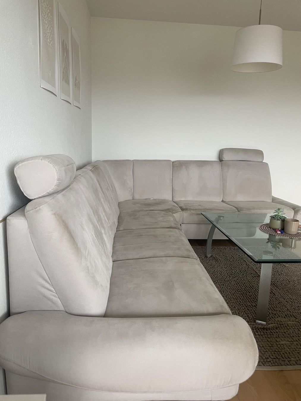 Divani: Beiges Sofa in gutem Zustand – Usato da Birsfelden venduto da Dudelndes 1