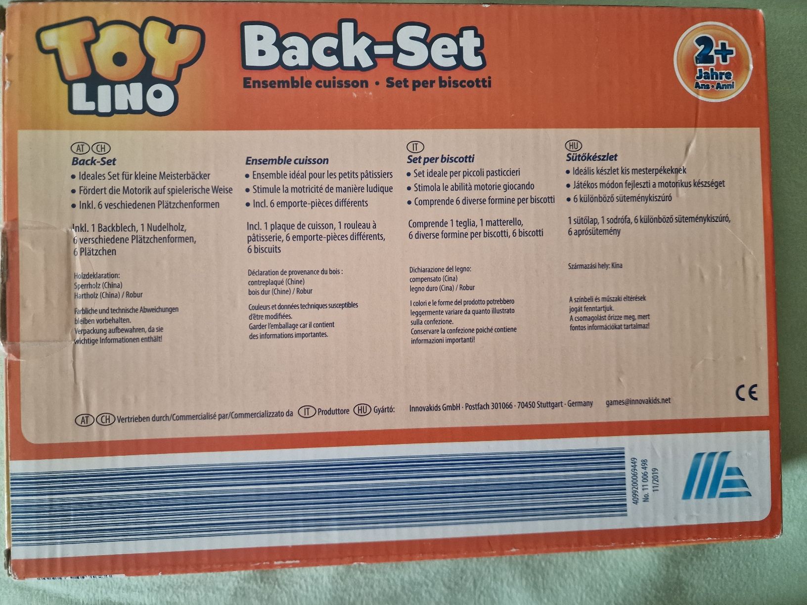 Giocattoli: TOYLINO Backset 14 teilig ab 2 Jahren – Nuovo e nell'imballaggio originale da Zürich venduto da Gabced 1