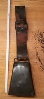 Grosse schwere Vintage Kuhglocke mit Lederband
