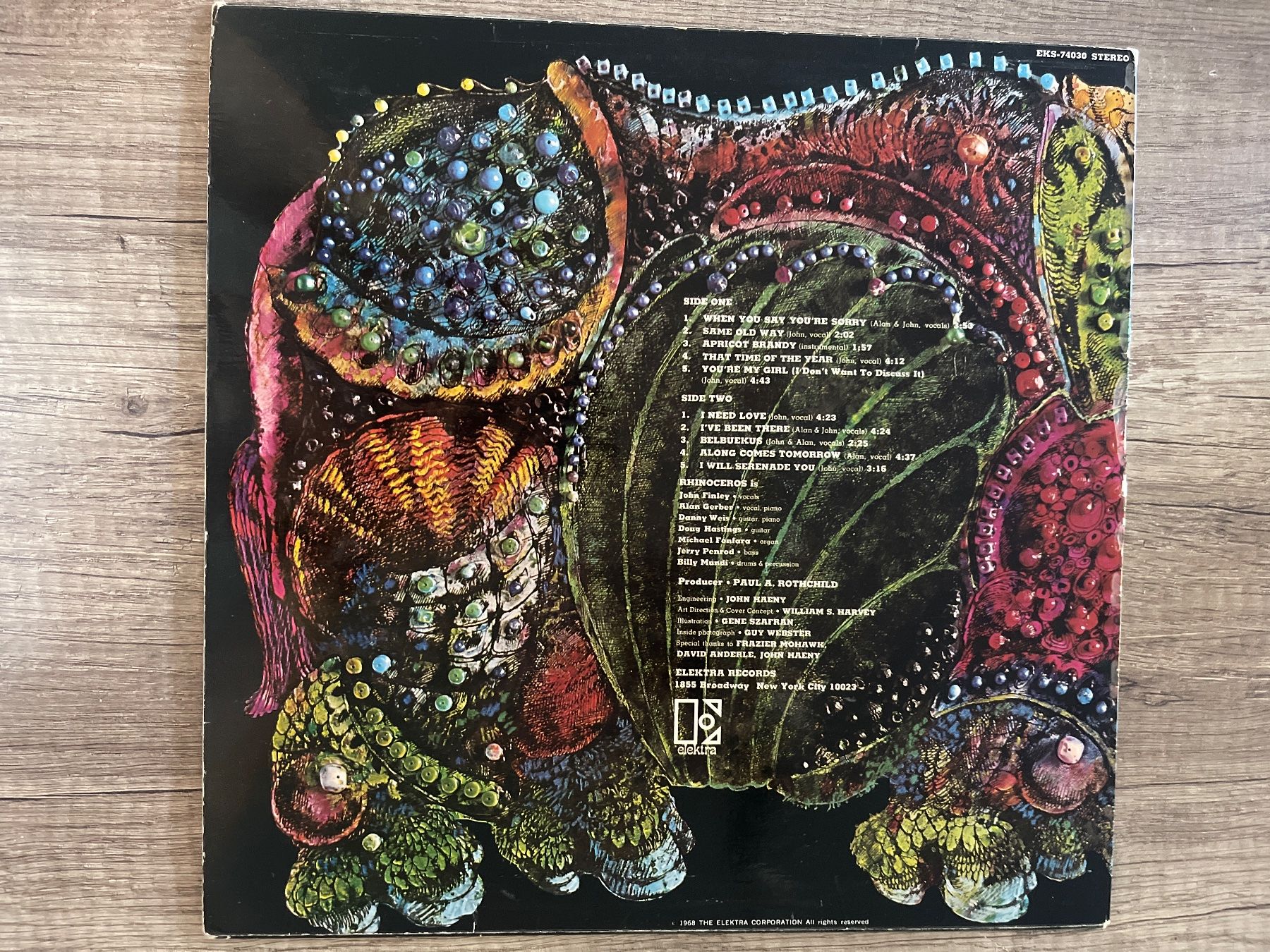 Dischi in vinile: A673/Rhinoceros – Usato da Frutigen venduto da Philippe_jsp 1