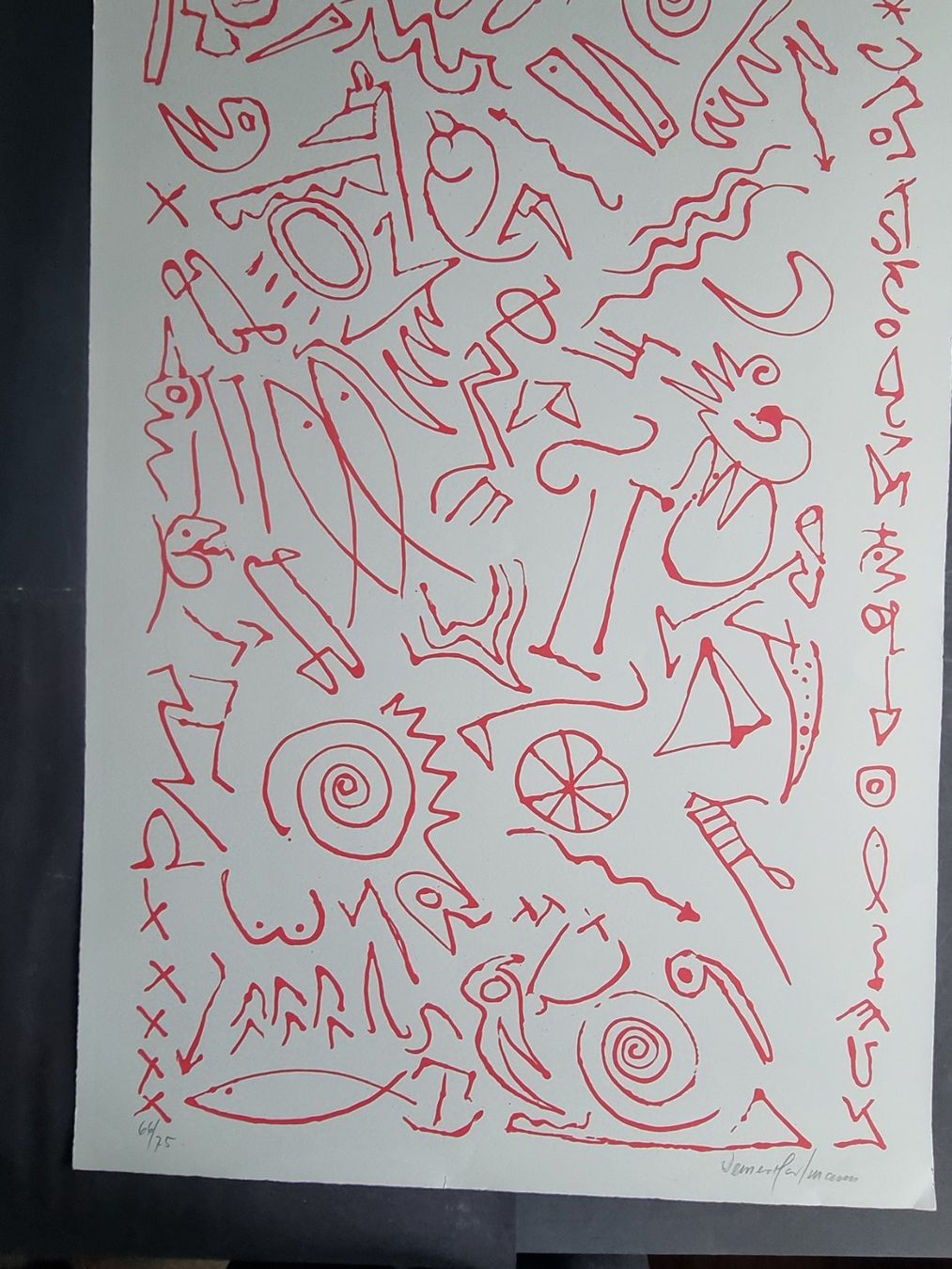 Grafiken & Lithographien: WERNER HARTMANN SERIGRAPHIE SIGNIERT NUMMERIERT – Gebraucht aus Gersau von kunst-online 1