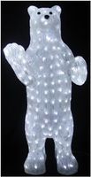 Weihnachtsbär LED, 78cm/200 LED, Farbe: warmweiss
