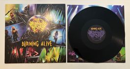 BURNING WITCHES - Burning Alive SWISS Heavy Metal LP