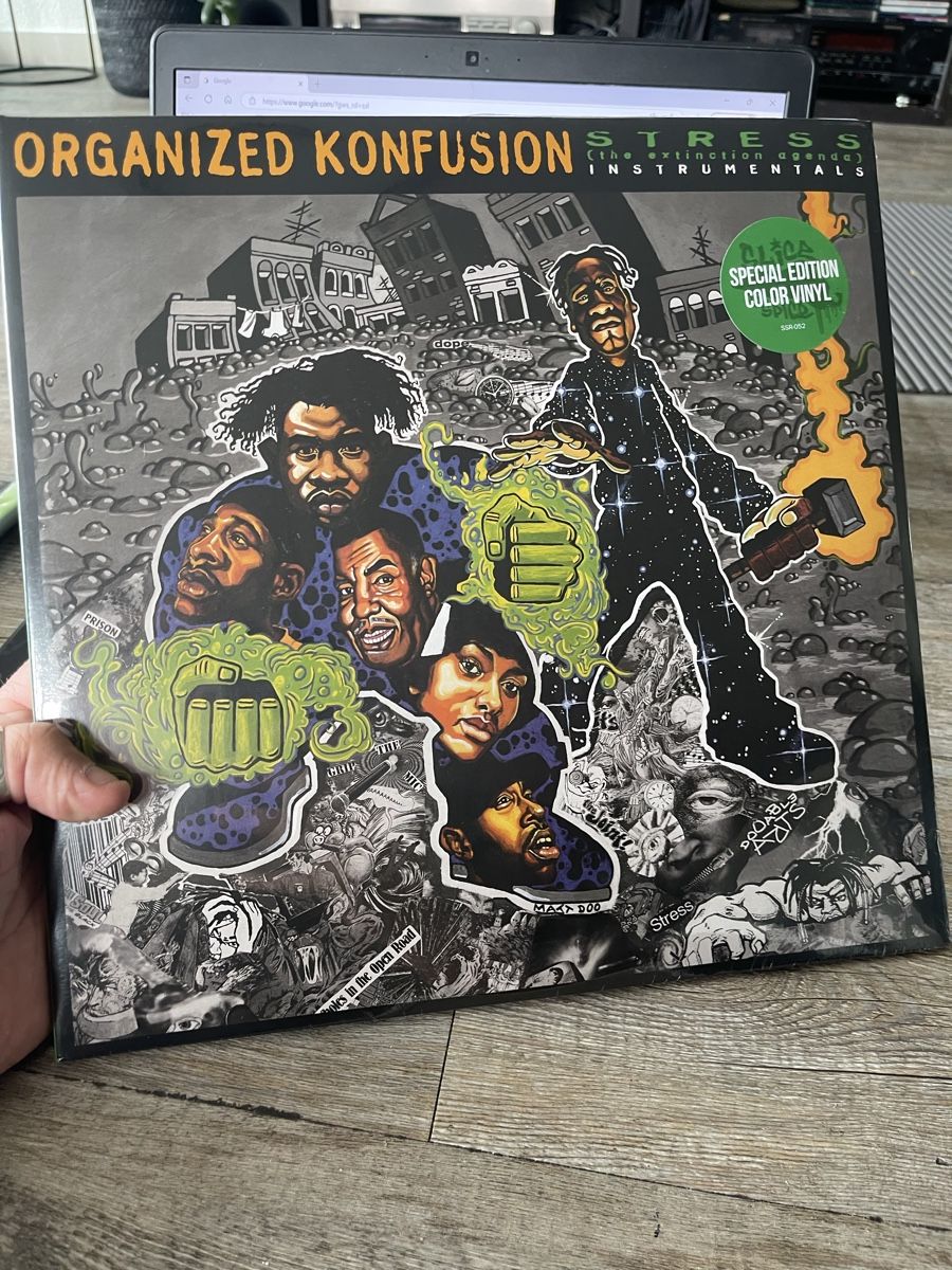 Dischi in vinile: Organized Konfusion / Stress limited instrumental – Nuovo e nell'imballaggio originale da Dagmersellen venduto da stonefinger