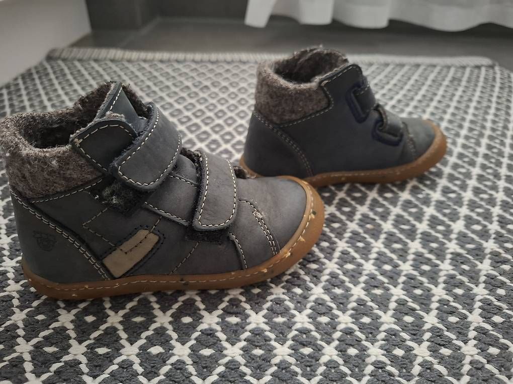 Schuhe für Jungen: Blaue Pepino Herbstschuhe mit Wollfutter Gr 23 – Gebraucht aus Basel von Madi60 2