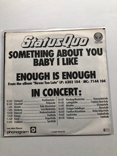 Schallplatten: Status Quo – Gebraucht aus Aarwangen von Jukebox3 1