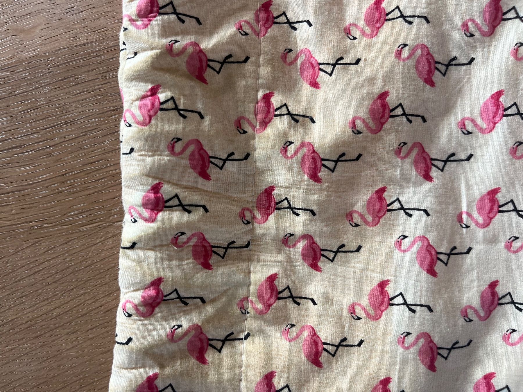 Zaini: Drawstring backpack/Rucksack weiss mit Flamingos – Usato da Laupen BE venduto da lee_ym6v 5