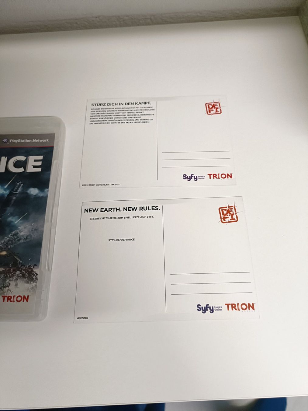 Sony Giochi: Defiance inkl. 2x Postkarten | PS3 – Usato da Köniz venduto da Gamecollect 3
