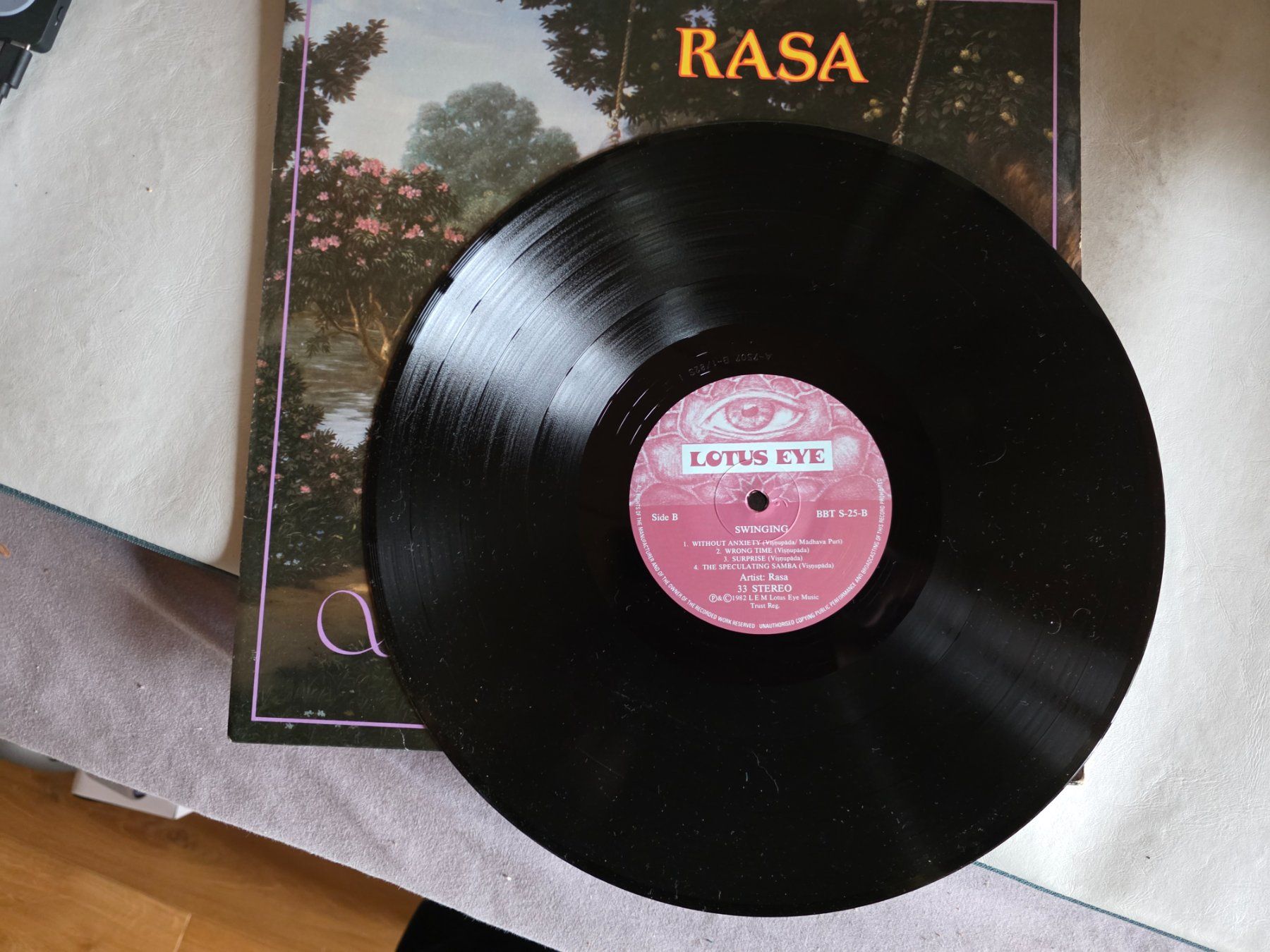 Dischi in vinile: LP : RASA Swinging - Lotus Eye - BBT-S-25 – Usato da Walterswil BE venduto da Lonitti 4