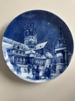Berlin Design Wandteller "Weihnachtsabend in Mainz" 1996