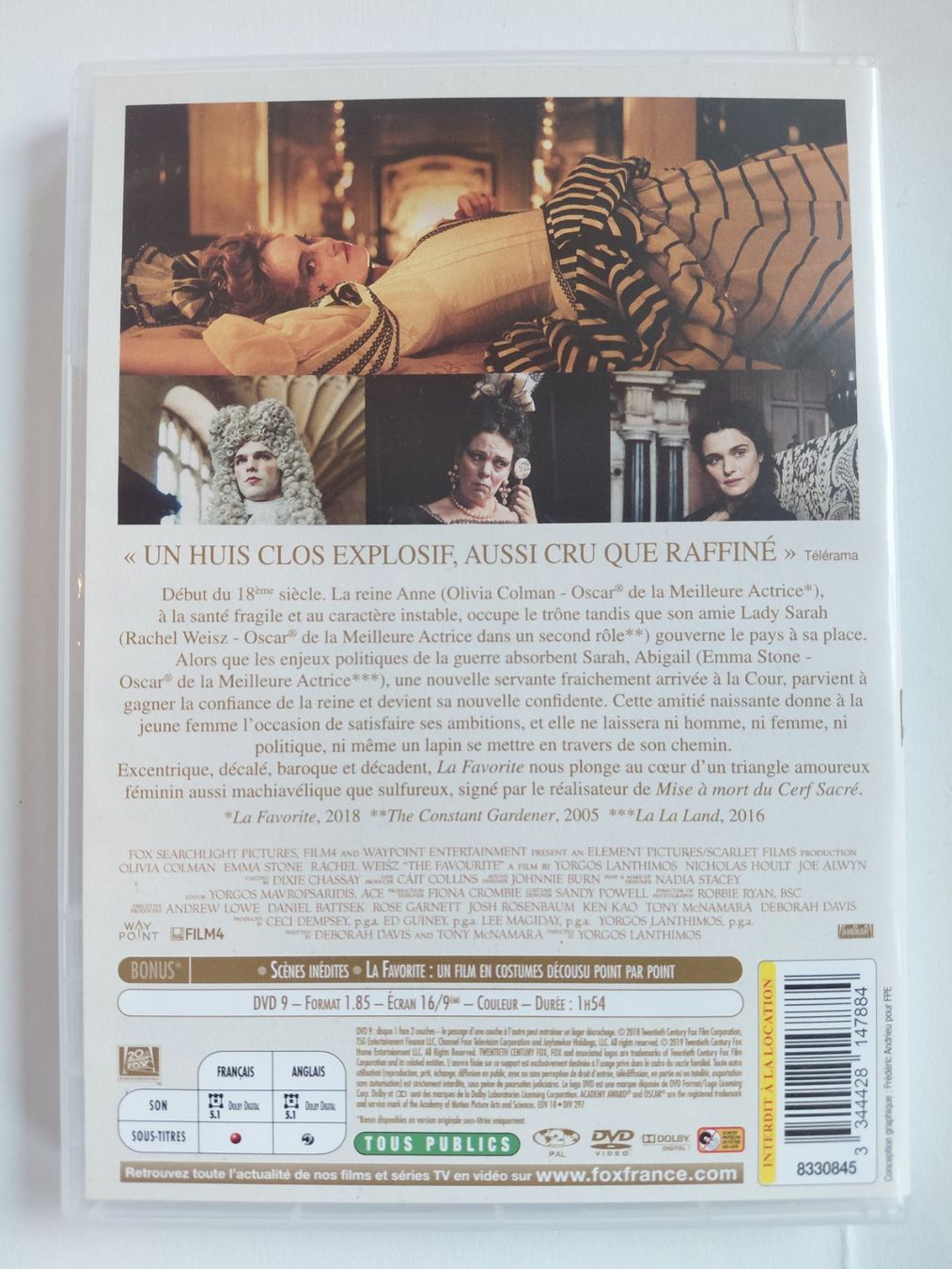 Alle DVDs: LA FAVORITE – Gebraucht aus Denges von Hellboy10 1