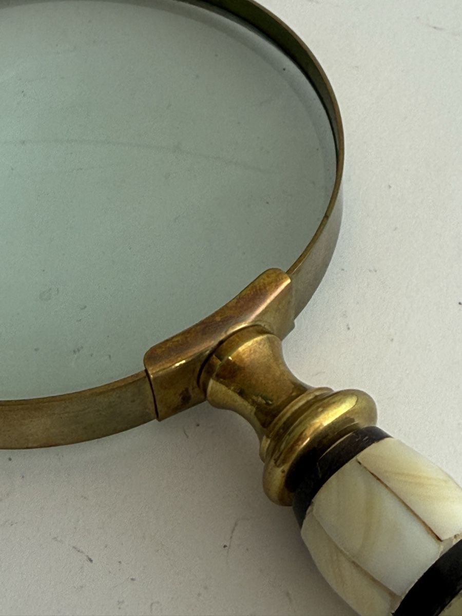 Altro per Ottica: Vintage Lupe Stiellupe Messing / Perlmutt – Usato da Konolfingen venduto da petzipetz 3