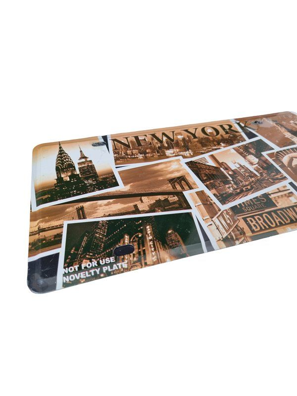 Insegne: CITY MERCHANDISE Blechschild New York – Usato da Wangen b. Olten venduto da Restwert_Wangen 2