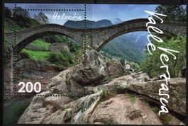 2016 Sonderblock  Valle Verzasca    postfrisch