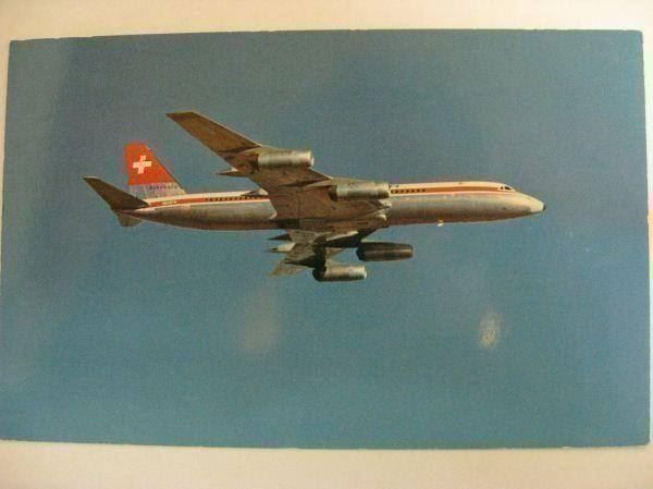 Cartoline postali: AK Swissair - Convair 990 Coronado – Usato da Gundetswil venduto da Egro01
