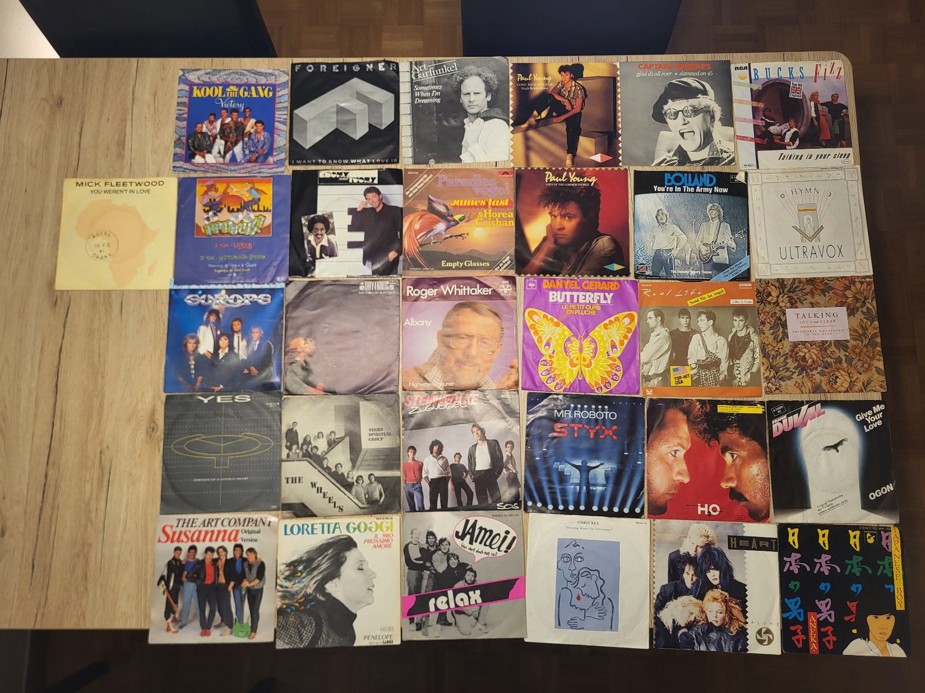 Dischi in vinile: Schallplattensammlung 31X Singels – Usato da Muttenz venduto da liuztre