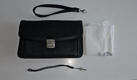 ✅ULTRA‑LUXUS Herren‑Handgelenktasche aus edelstem Echtleder