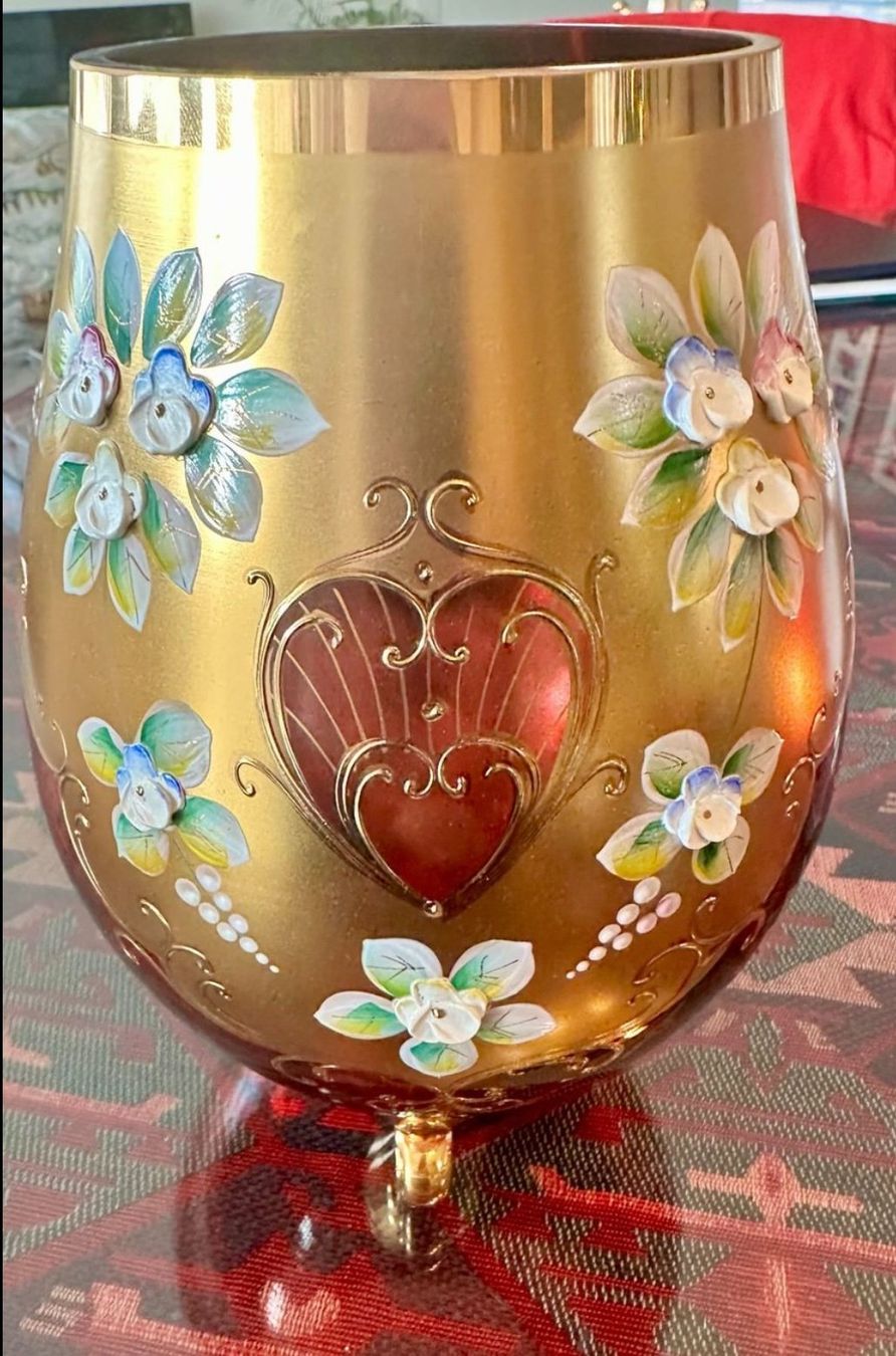 Vasi & Recipienti: Prächtige böhmische Glasvase von Egermann – Usato da Genève venduto da Mycollection 3