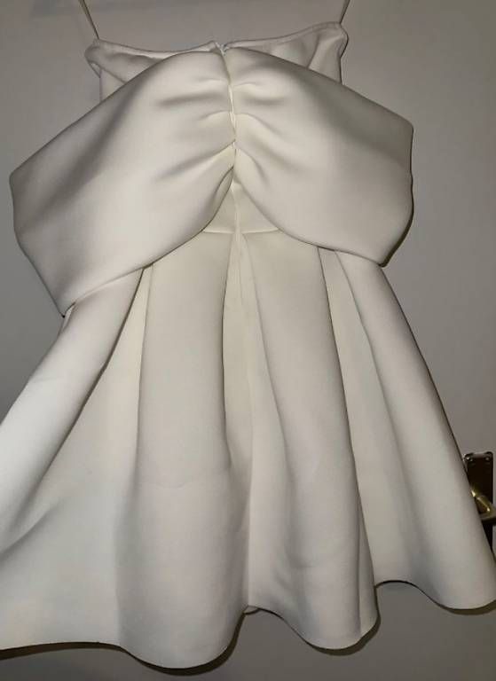 Vestiti: Blondy Kleid mit Schleife, weiss, Gr. M – Usato da Brüttisellen venduto da Ariana-24 3