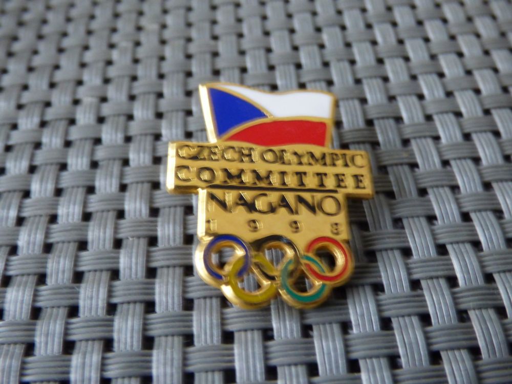 Pin des Czech Olympic Committee Nagano 1998 Kaufen auf Ricardo