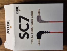 Rode SC7 TRS auf TRRS Patchkabel NEU