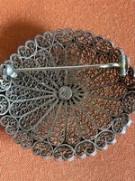 Brosche Silber