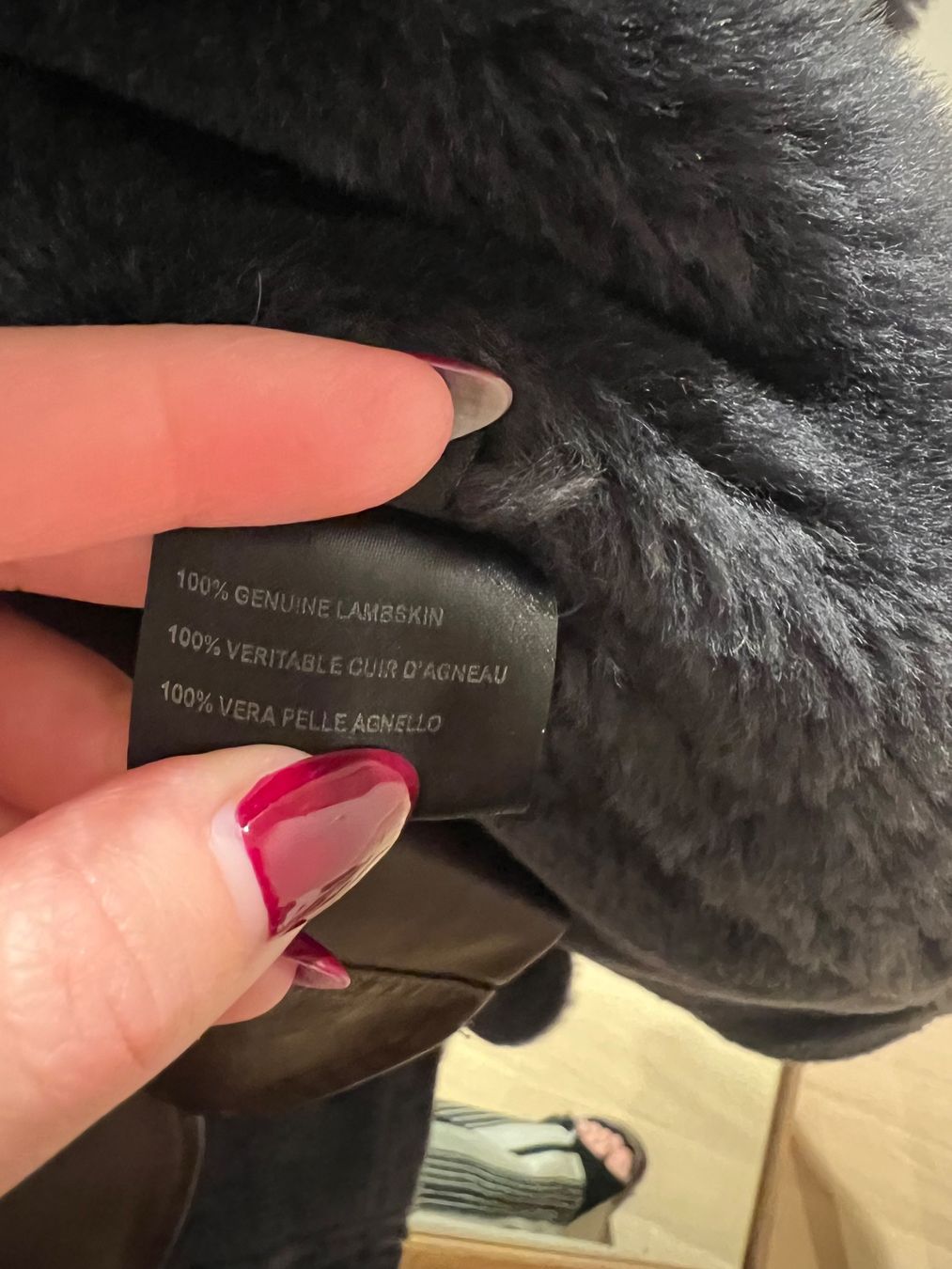 Giacche: Shearling / Lammfell Jacke grau – Nuovo (secondo la descrizione) da Wettingen venduto da Lamadeux 1