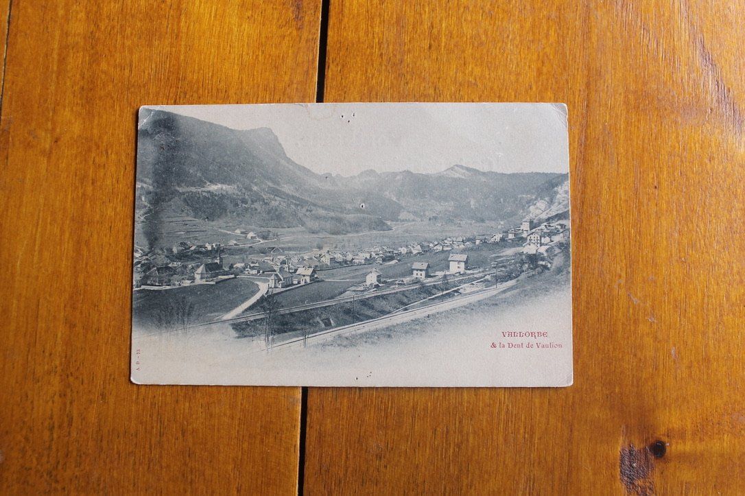 Cartoline postali: AK Vallorbe, Panoramablick – Usato da Oftringen venduto da kambodo