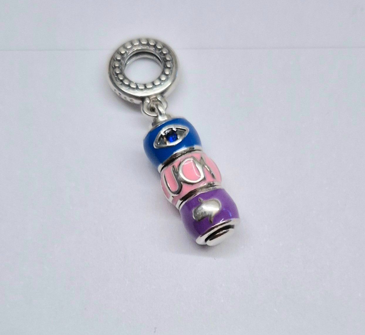 Anhänger: Silber Charm farbiger Emaille +Garantie – Neu (gemäss Beschreibung) aus Rotkreuz von Carbone_Bijou-Shop