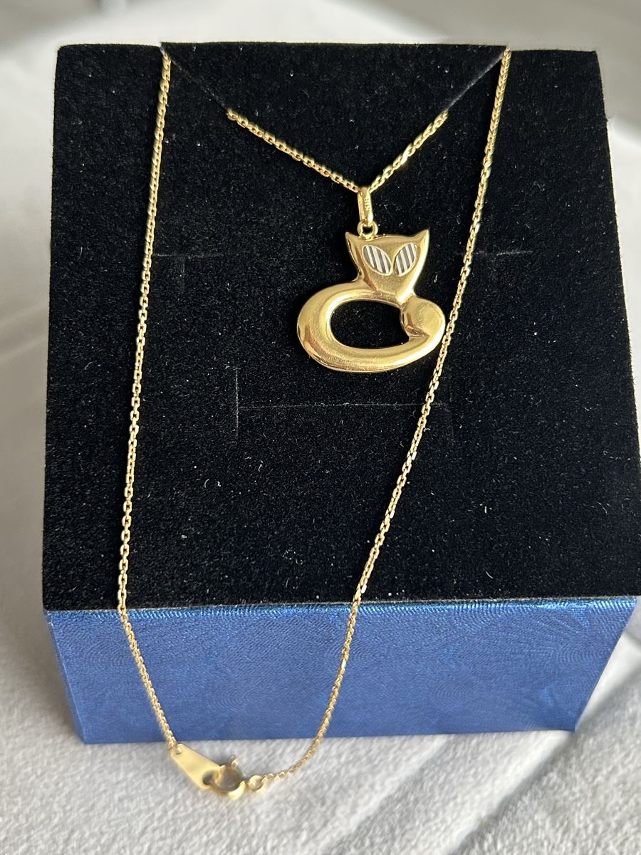 Catenine: Echtes 750er Gold Katzenhalskette – Usato da Tägerwilen venduto da jna_5zmg 1