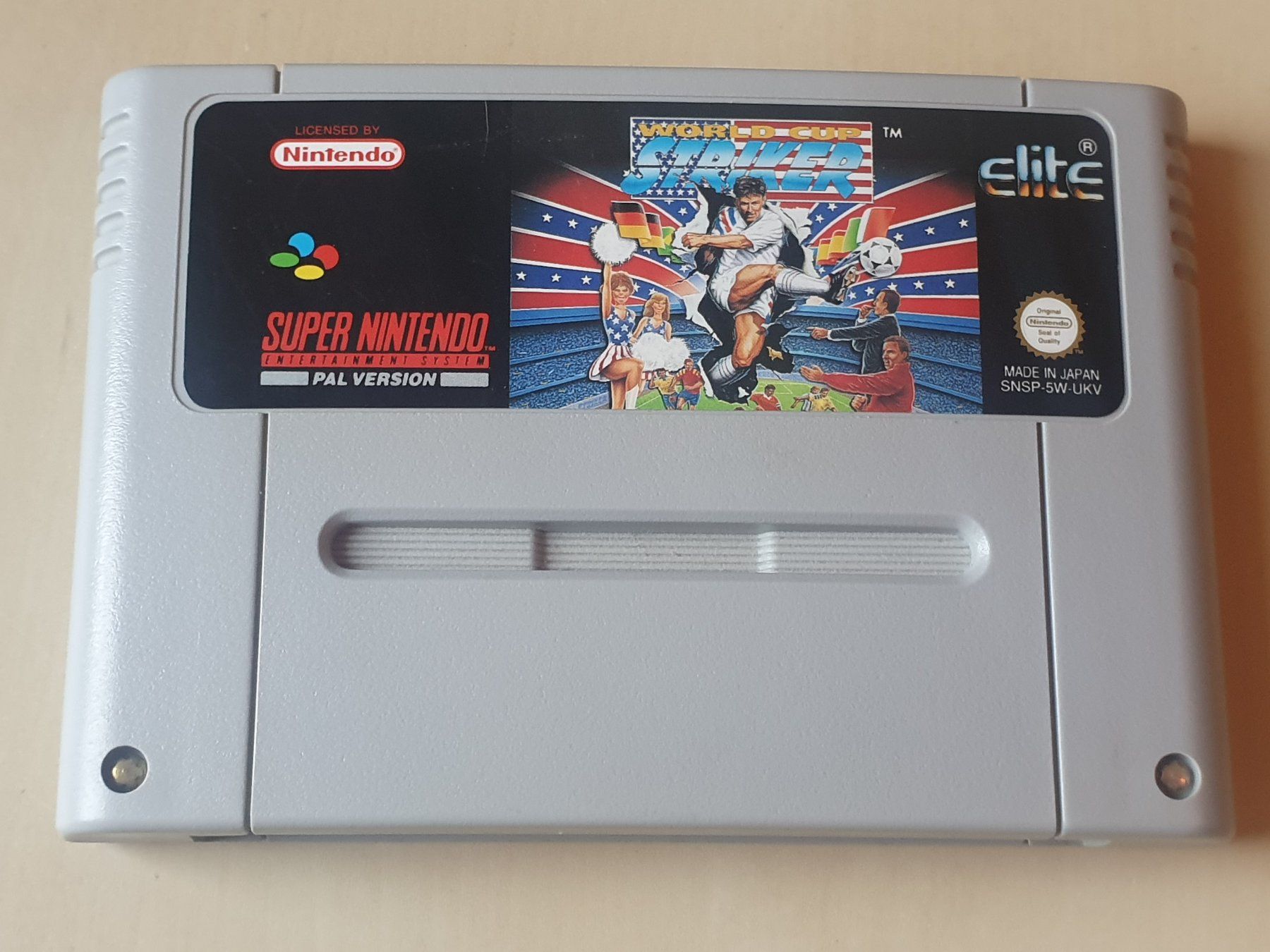 Nintendo Giochi: World Cup Striker – Usato da Stansstad venduto da collectorsshop