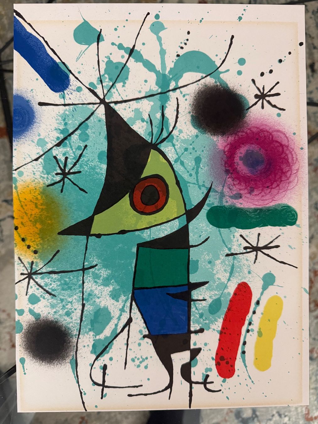 Grafica & Litografie: Original Joan Miró Lithographie – Usato da Grenchen venduto da YoshiSan74