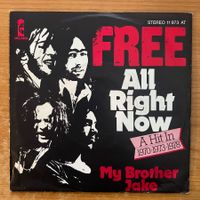 Free - All Right Now / D-Press. 1978 - Very nice Copy