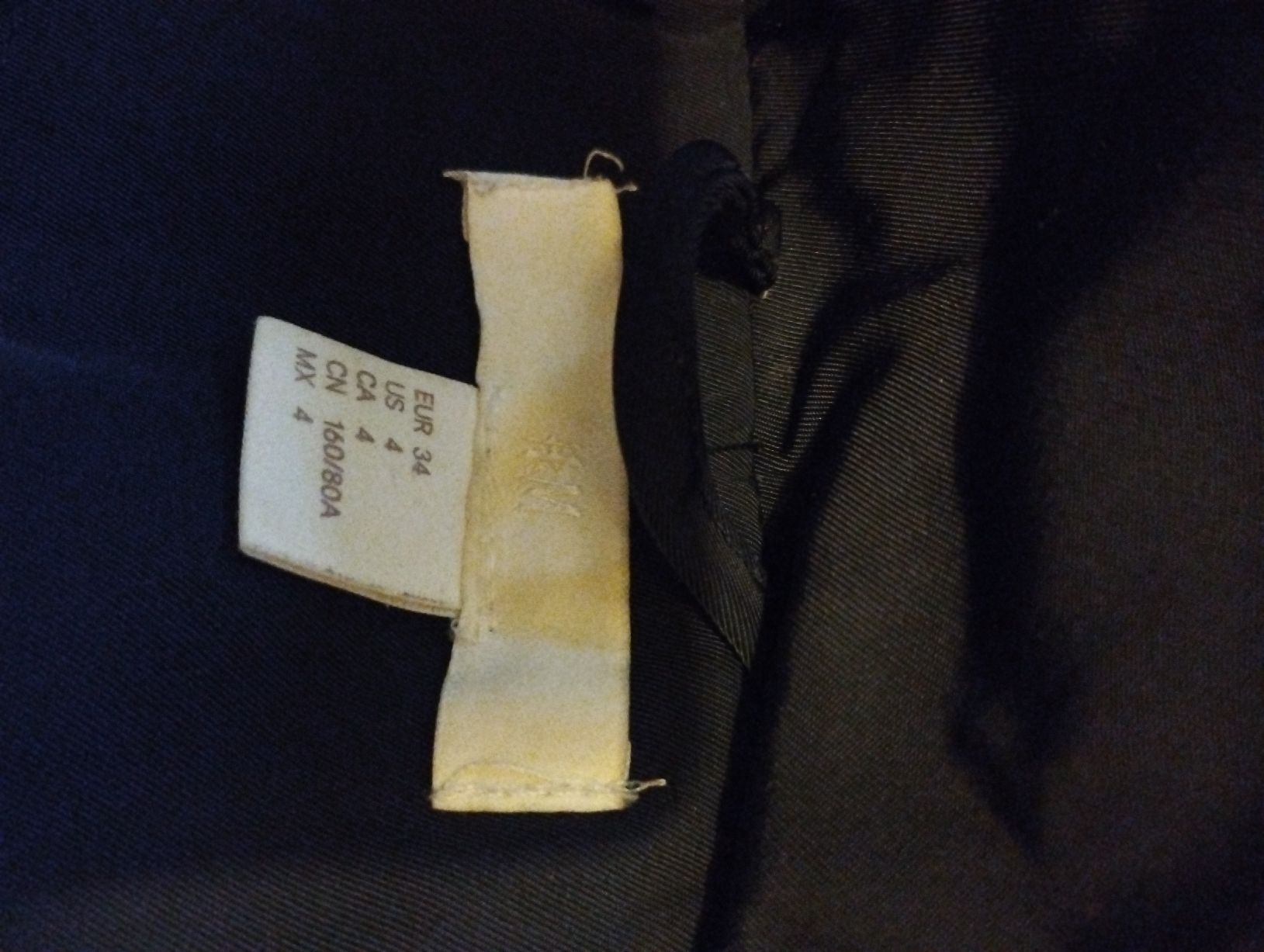 H&M Jacken: Blaue Winterjacke mit Kapuze, Grösse 34 – Gebraucht aus Richterswil von topolone95 2