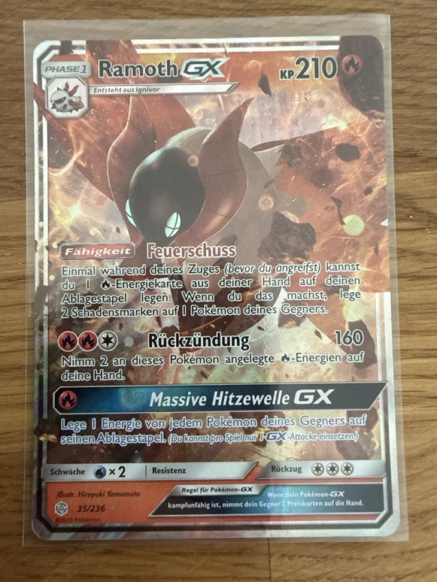 Pokémon Carte collezionabili: Ramoth GX 35/236 – Usato da Amriswil venduto da sim_nlb6