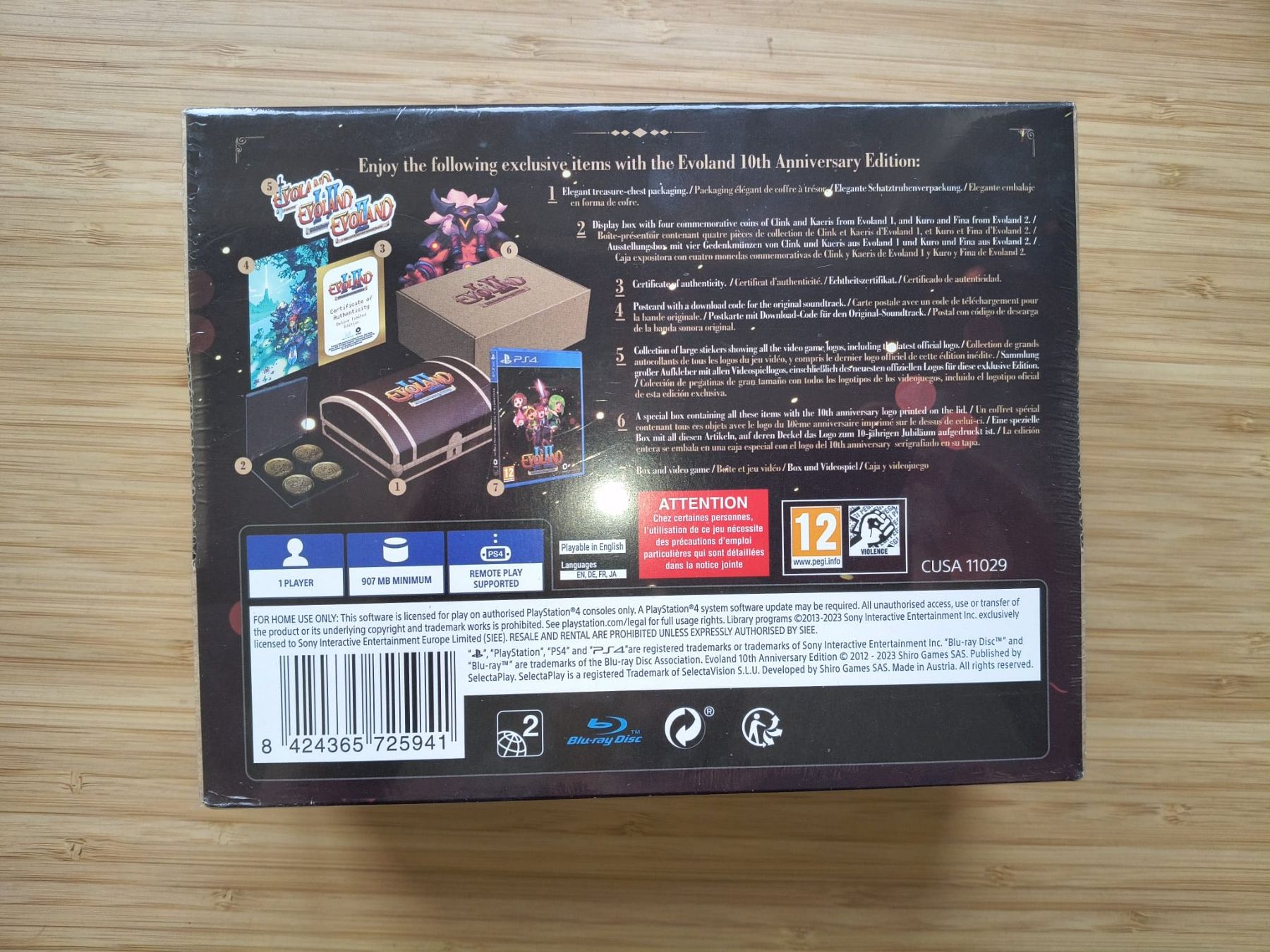 Spiele: Evoland 1+2: 10th Anniversary Edition (PS 4) – Neu und originalverpackt aus Riedholz von ste_96cd 1
