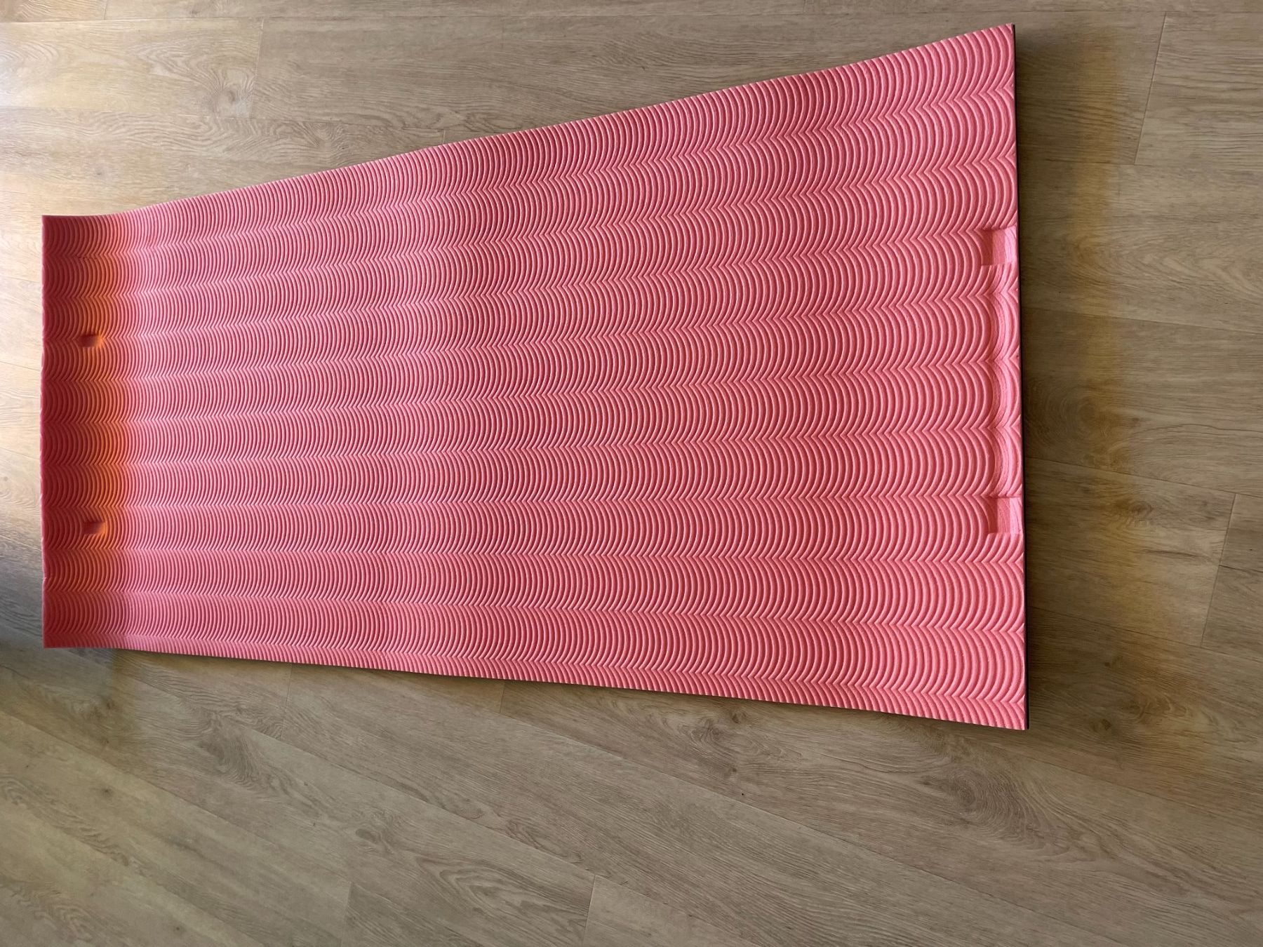 Tappetini fitness: Yoga- oder Turn-/Sportmatte in Rosa/schwarz – Usato da Cham venduto da Chomer.60 1
