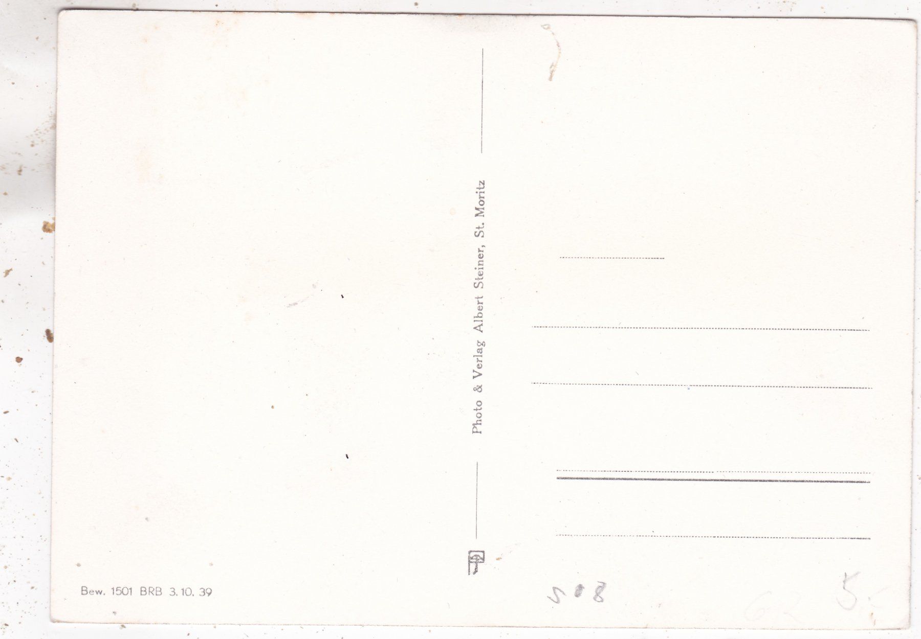 Cartoline postali: Cavloccio See bei Maloja – Usato da Herisau venduto da Lisegrat2008 1