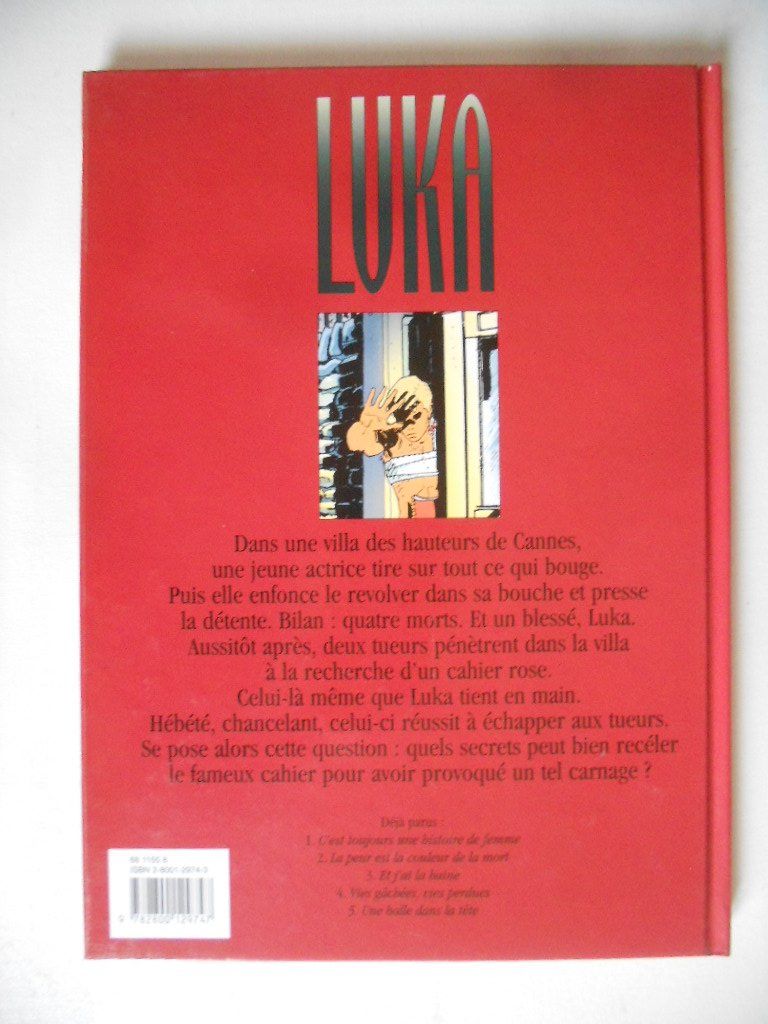 Fumetti: LUKA  -  UNE BALLE DANS LA TÊTE – Usato da Bex venduto da Giorgiob 1