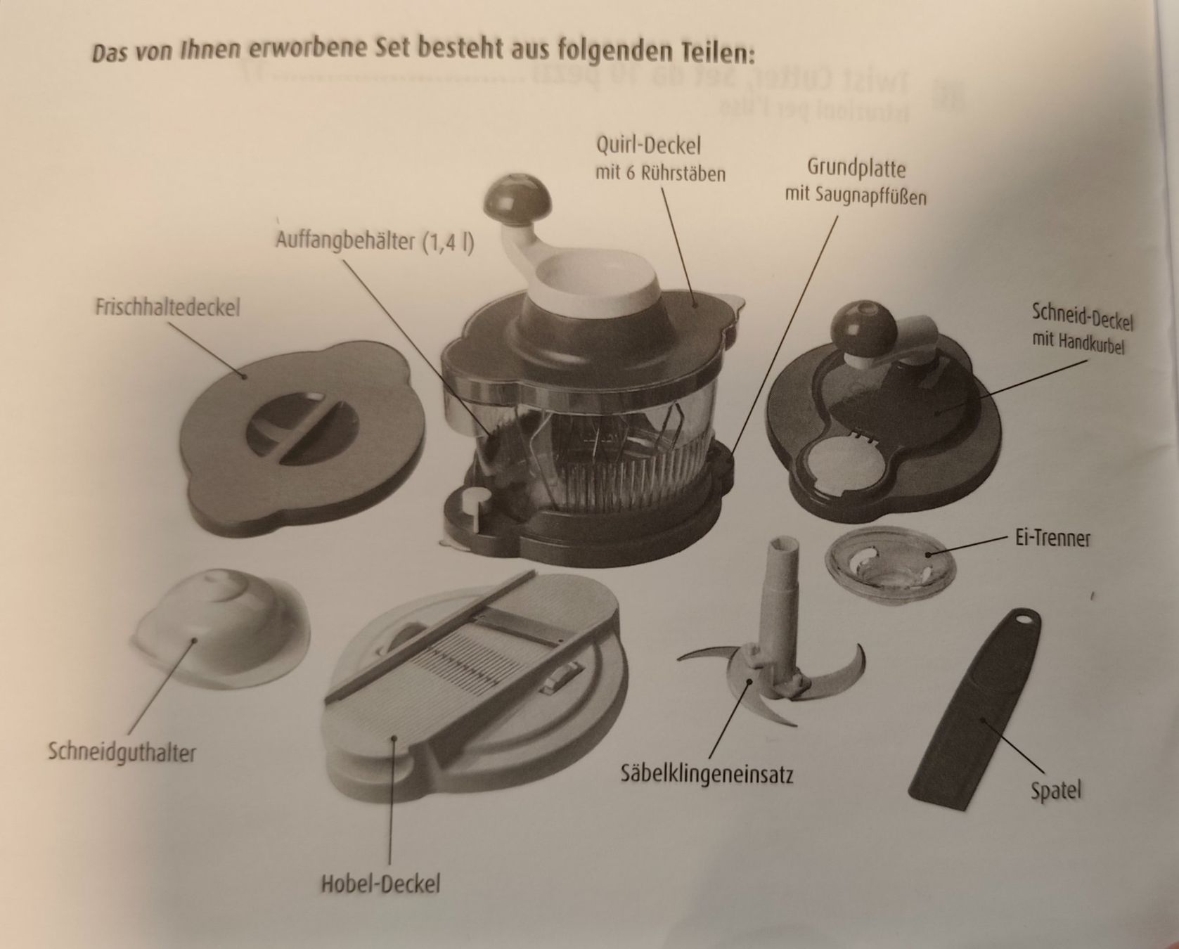 Elettrodomestici da cucina: Genius Twist Cutter NEU – Nuovo e nell'imballaggio originale da Widnau venduto da Eijuma 2