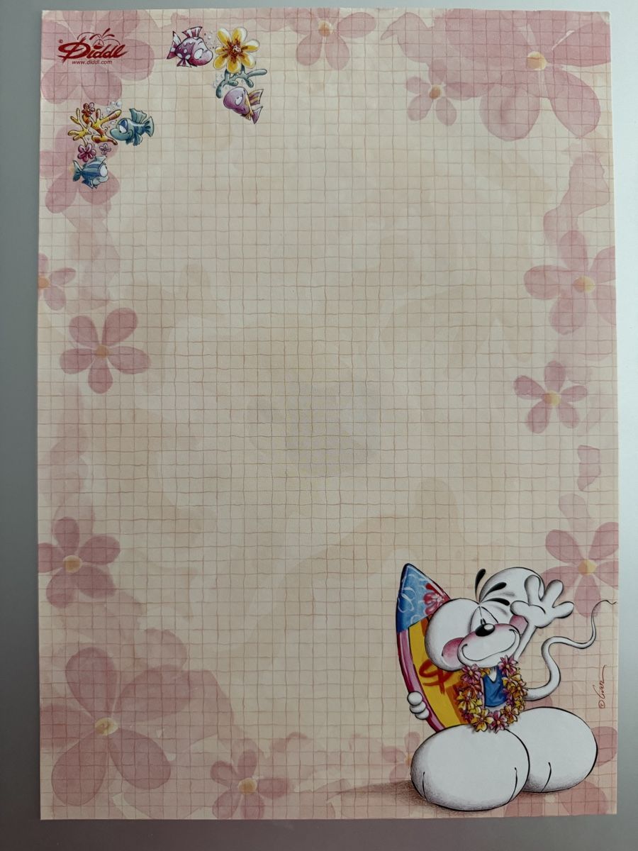 Carta: A4 Diddl Briefpapier Block 119  Sondereedition  – Nuovo (secondo la descrizione) da Kloten venduto da walderdbeerchen