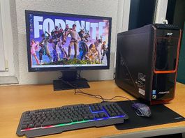 Acer Pradator G3-605 Gaming Pc Setup