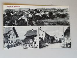 Alte PK / Gruss aus Nürensdorf - Ausgabe ca. 1910