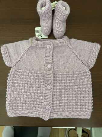 New baby set handmade