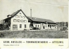 Attelwil, Tonwarenfabrik Gebr. Rössler