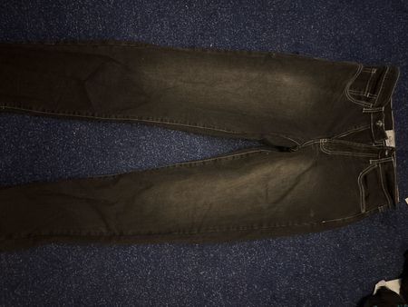 Damen Jeans REBEL schwarz Grösse W28 L32 guter Zustand