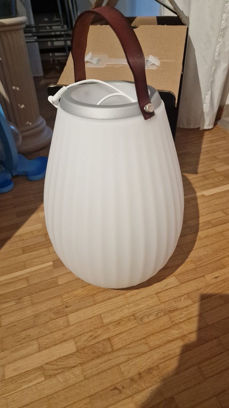 Lampade: Lautsprecherlamp: Lampe, Bluetooth speaker + Getränkekühler – Nuovo e nell'imballaggio originale da Zürich venduto da Nixi_12