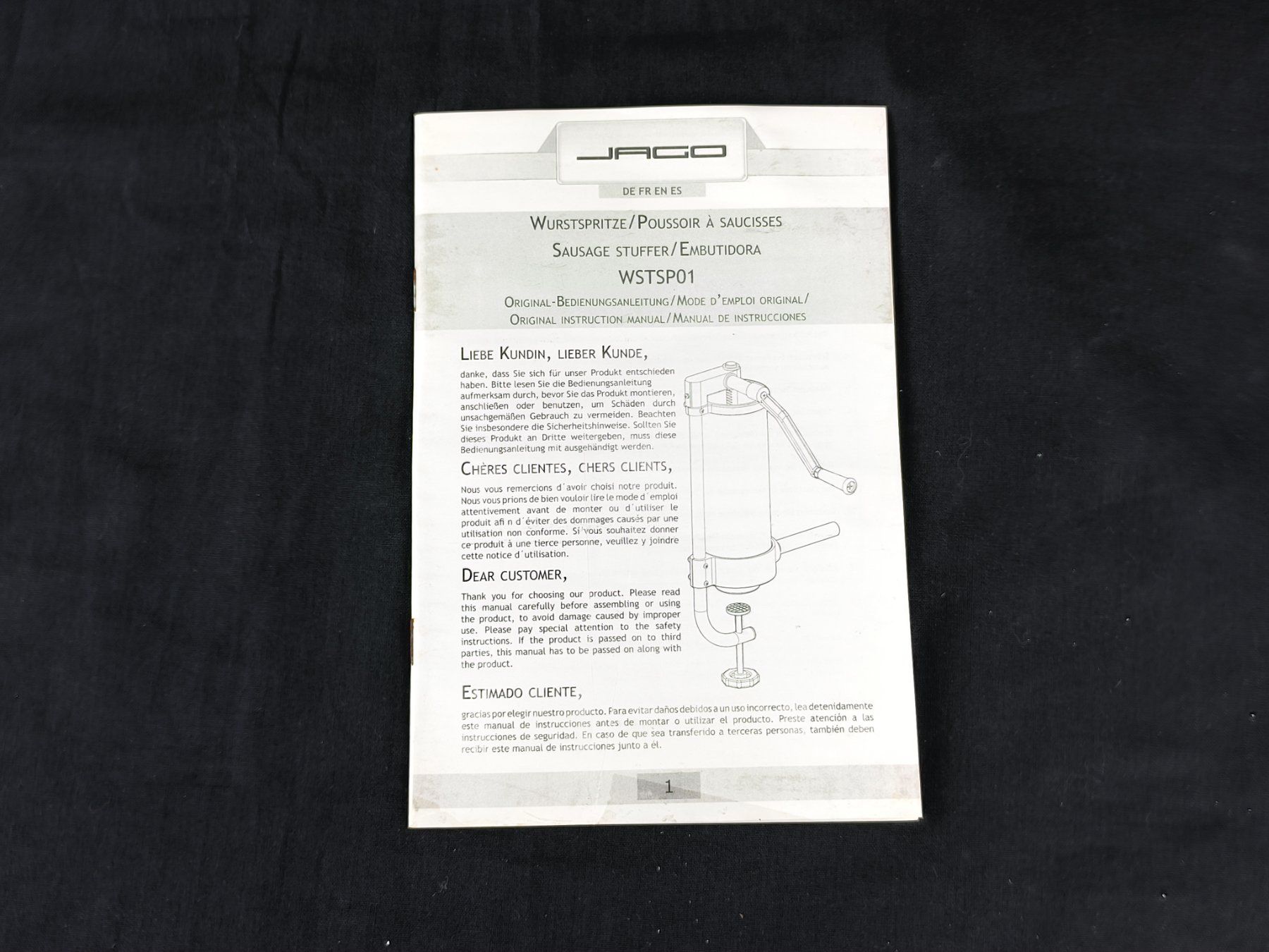 Tecnologia medica: JAGO Wurstspritze WSTSP01 - 50 cm – Usato da Rüti ZH venduto da Restwert_Rueti_ZH 7